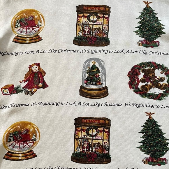 Cambridge Dry Goods Vintage 90s Holiday Christmas Seasonal Santa Sweatshirt - Picture 3 of 7